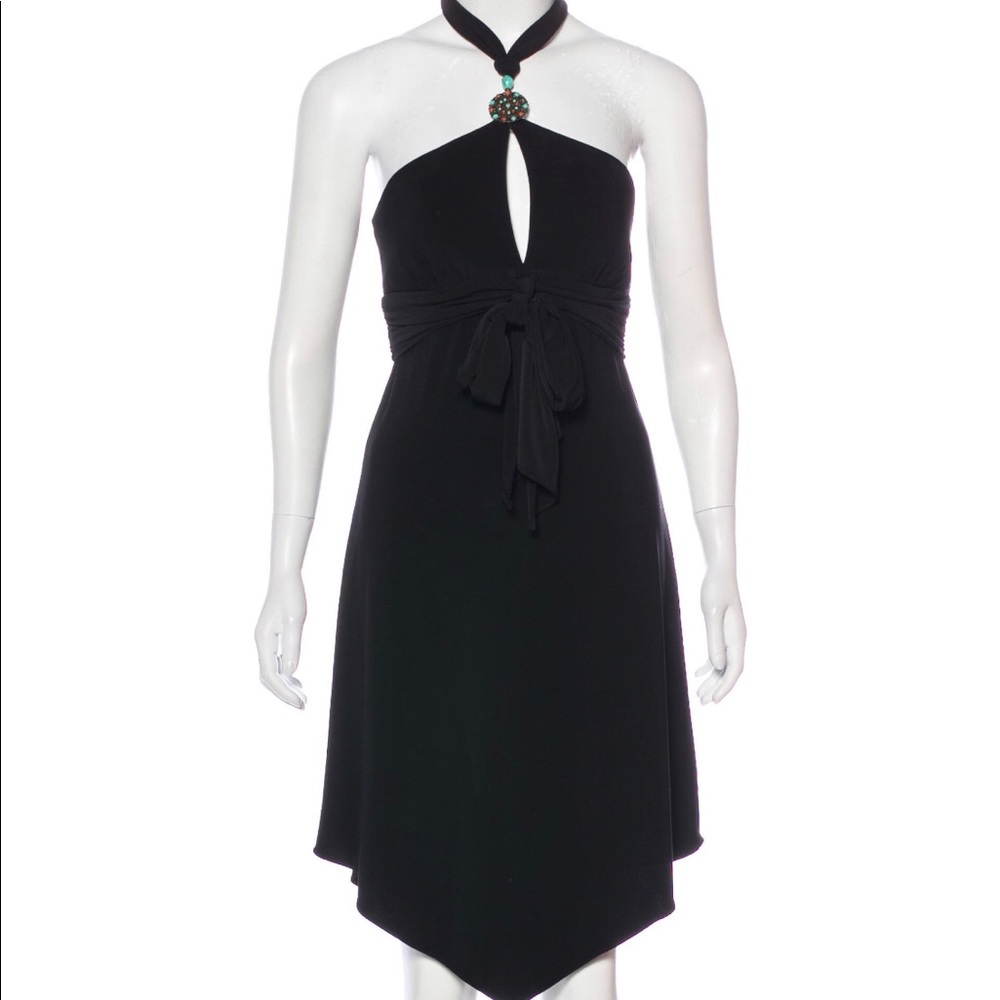 Laundry by Shelli Segal Size XS midi dress beaded